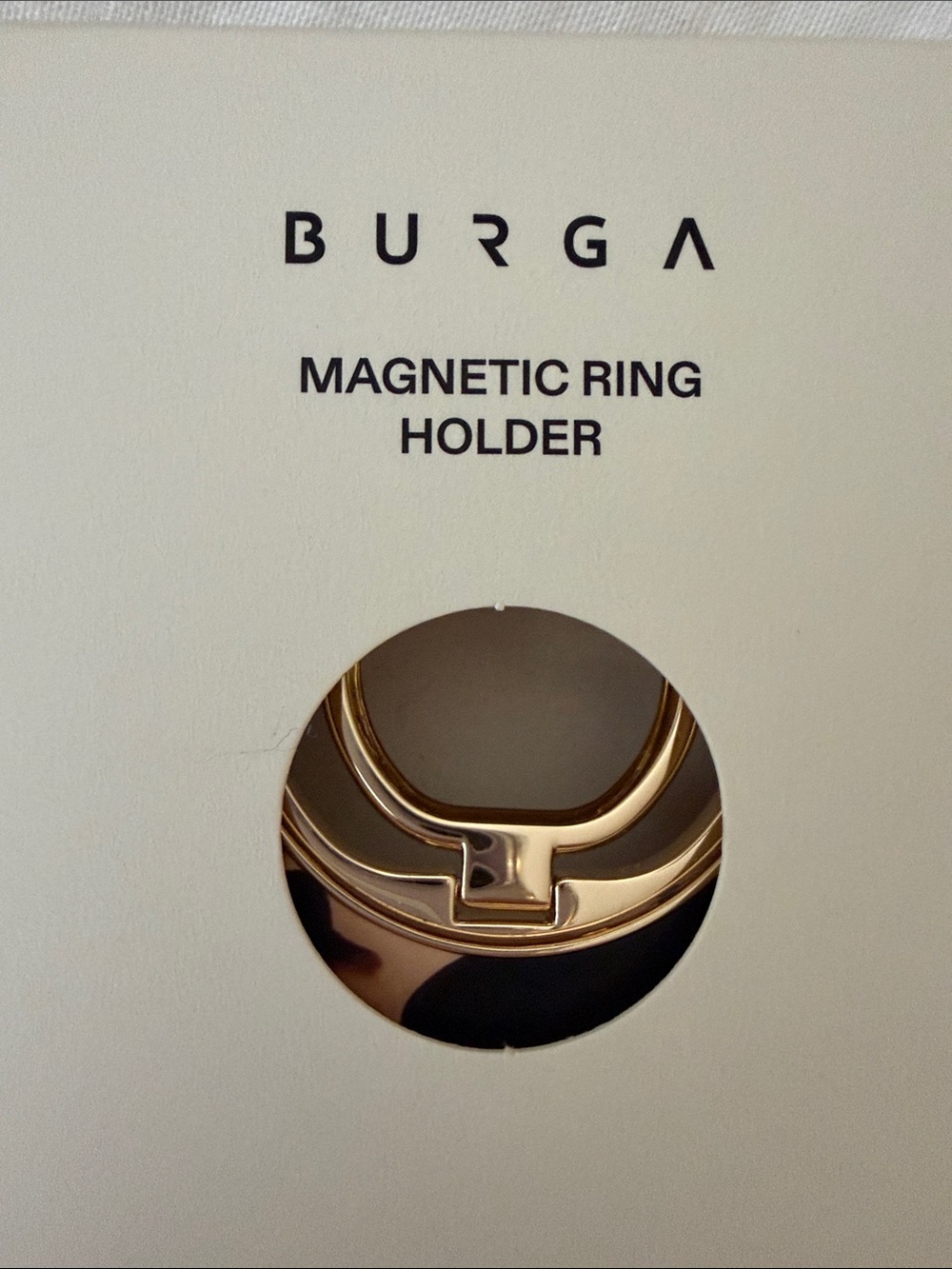 Burga Magnetic Ring Holder - Betty